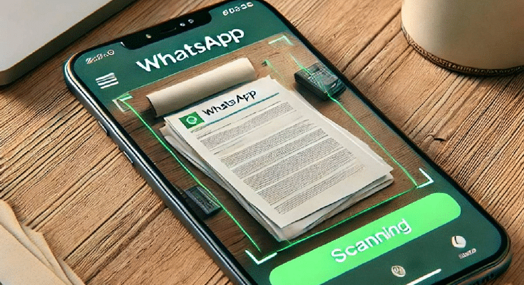 WhatsApp Document Scanning Feature