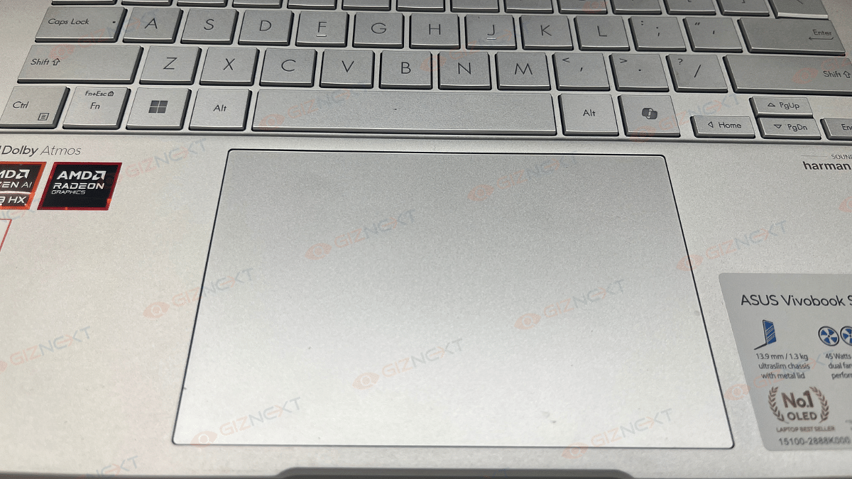 Asus Vivobook S 14 Trackpad