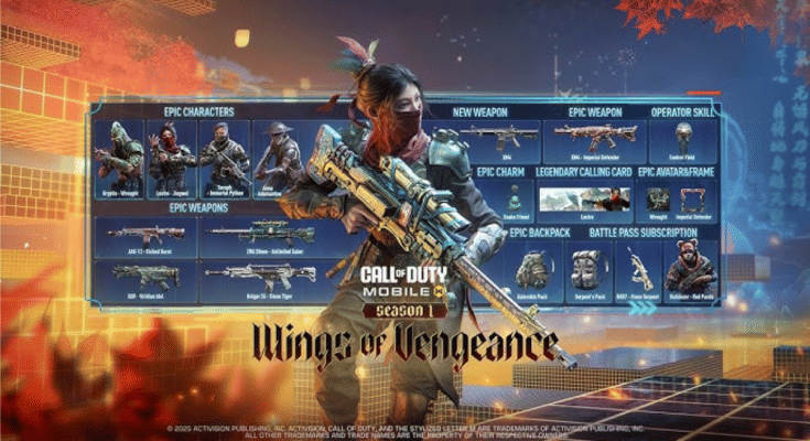 COD Mobile Season 1 Wings Of Vengeance