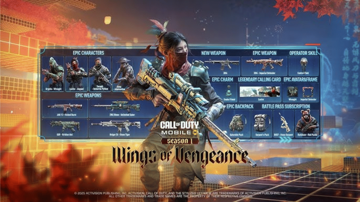 COD Mobile Season 1 Wings Of Vengeance