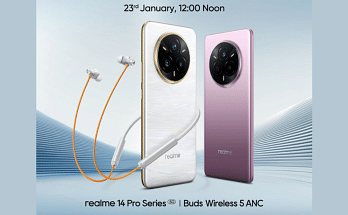 Realme 14 Pro Series 5G, Buds Wireless 5 ANC