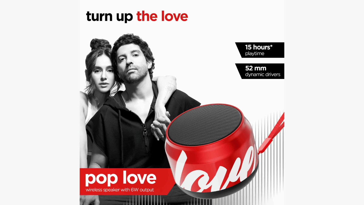 nu republic Pop Love Wireless Speaker