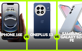 iPhone 16e vs OnePlus 13 vs Samsung Galaxy S24 FE