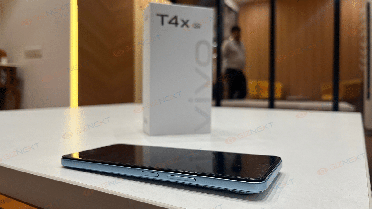 Vivo T4X 5G Side Buttons