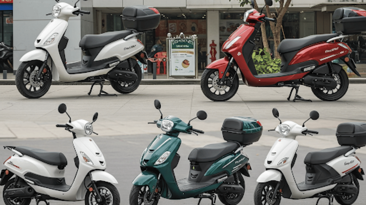 best electric scooters with large storage space 2025