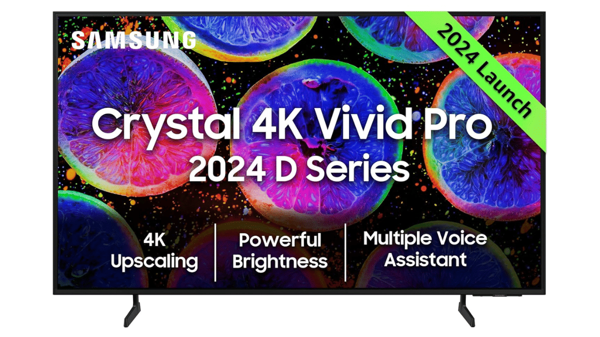Samsung 43-inch D Series Crystal 4K TV