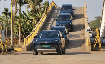 harrier ev showcased