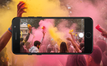 Smartphone Camera Settings For Holi