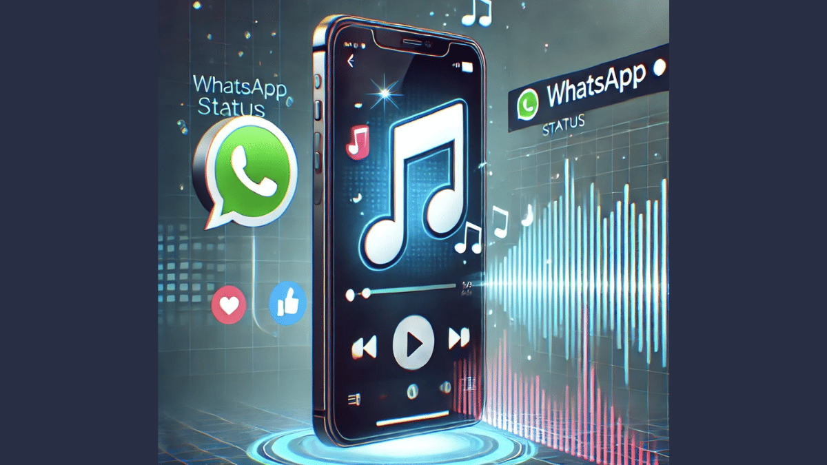 whatsapp status music update