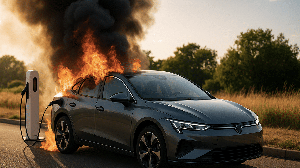 protect ev from fire in summer
