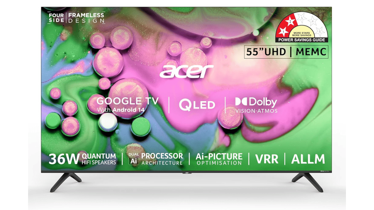 acer V PRO Series 4K Ultra HD Smart QLED Google TV