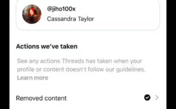 Threads Status Feature