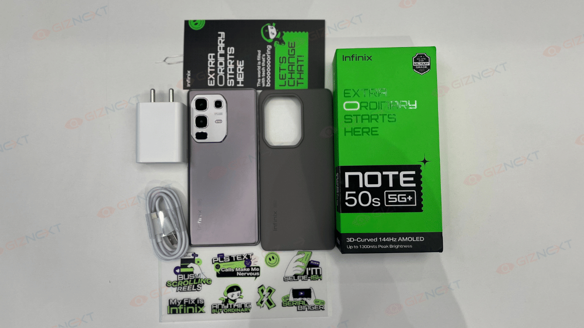 Infinix Note 50s 5G+ Box Content